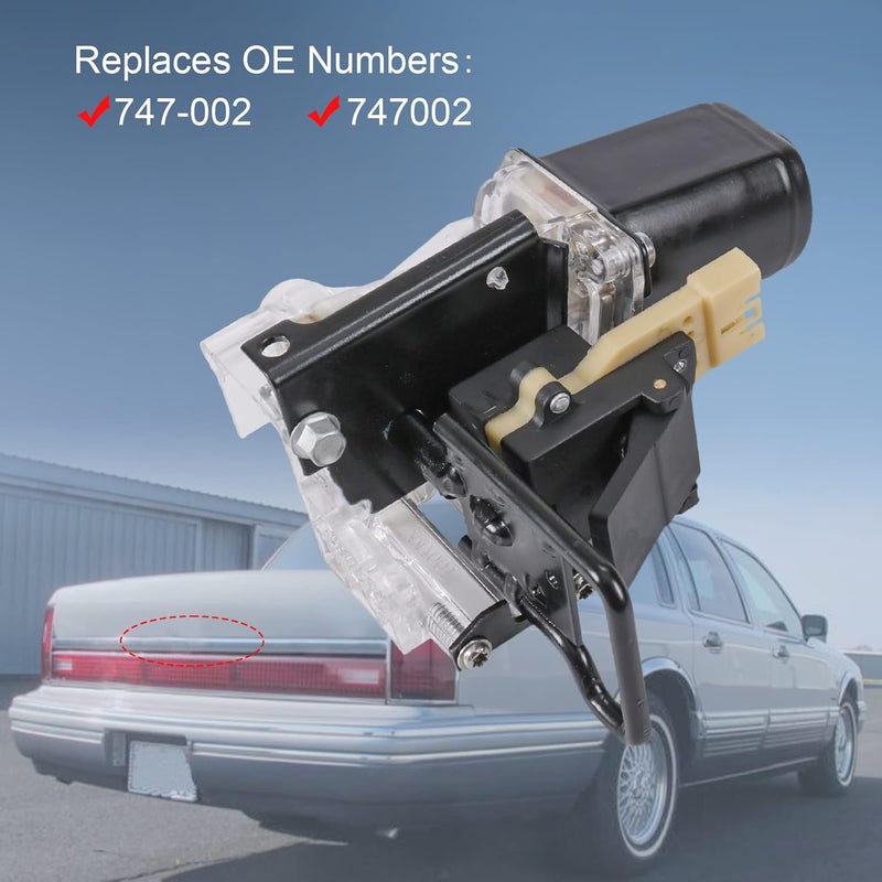 DICMIC Trunk Lid Pull Down Motor Actuator Compatible with 1994 Lincoln Continental 1994-2002 Lincoln Town Car Replace# 747-002 - Image 3